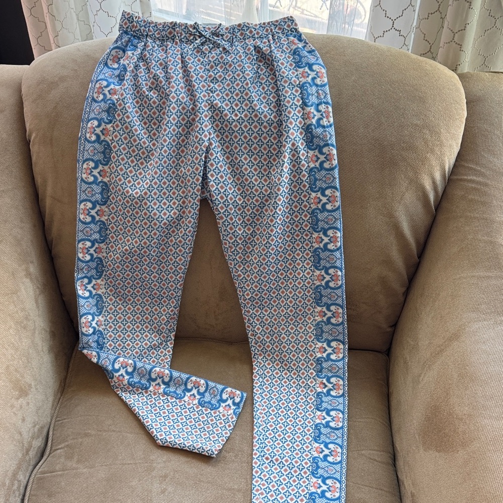 Mayoral Blue and White Patterned Lounge Joggers